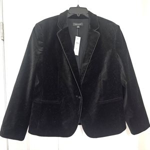 Women's Black Blazer, 16 Tall - New